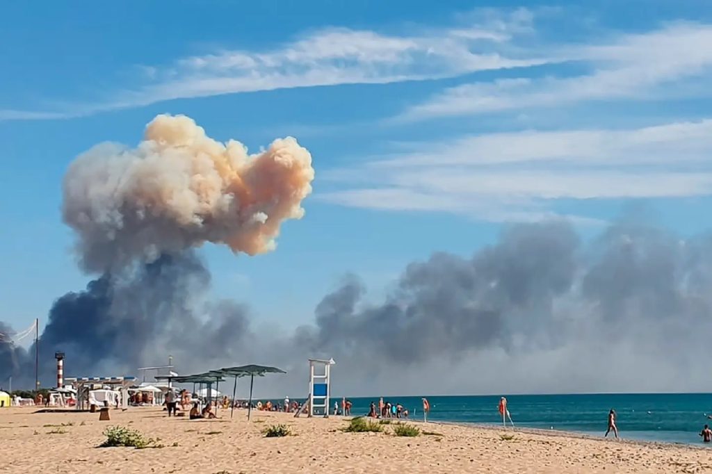 Crimea Explosions on Russian base embarrass Kremlin