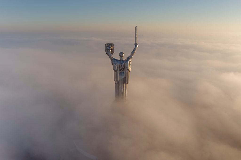 Kiev,,Ukraine,,Circa,2022,-,Aerial,View,Of,Kiev,Kiev,